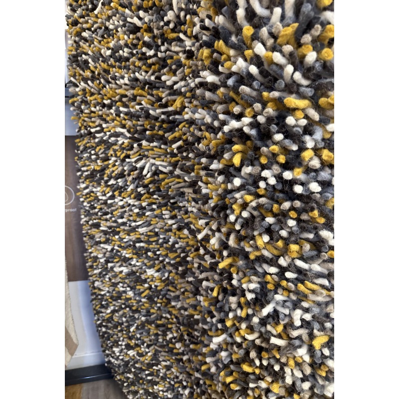 ROCKS SHAGGY 120X170CM OCHRE RUG ROCKS SHAGGY 120X170CM OCHRE RUG