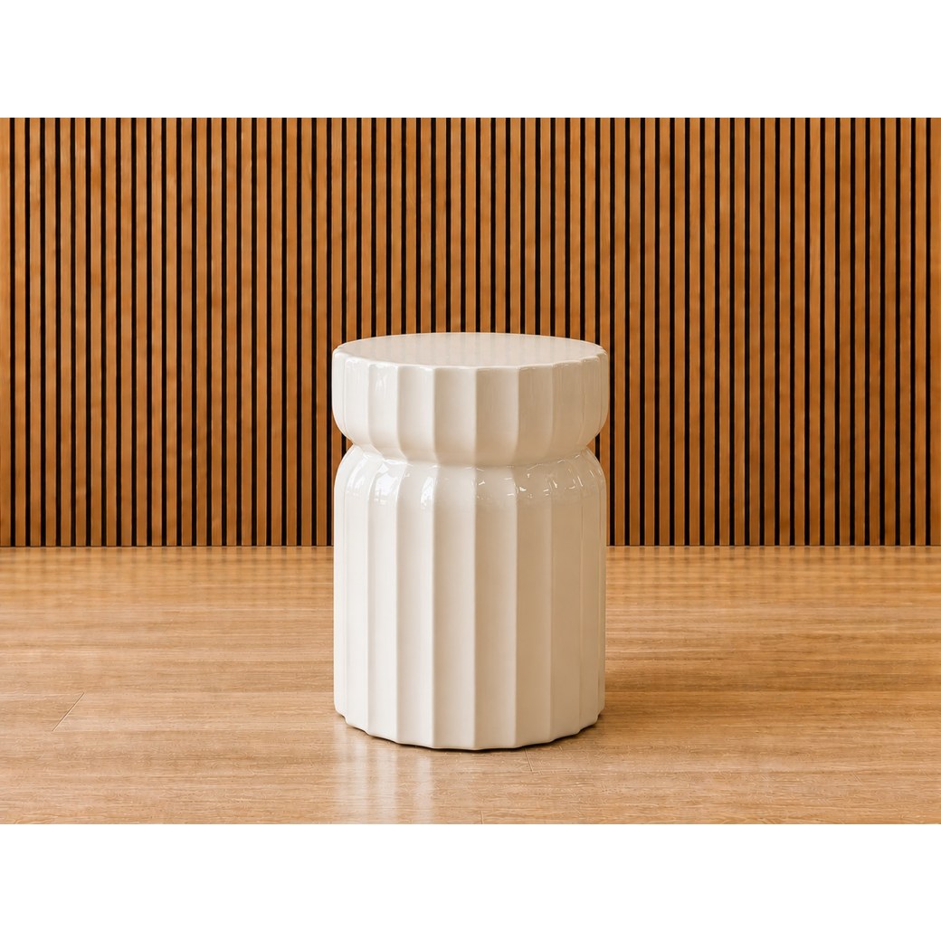 Gallery Direct Cirella Cream Side Table Gallery Direct Cirella Cream Side Table