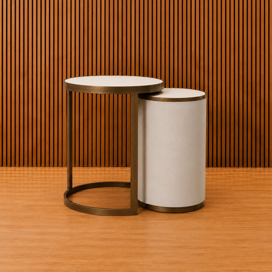 Chamonix Side Table Set of 2 Chamonix Side Table Set of 2
