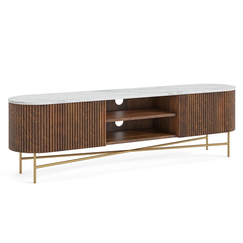 Crosby Walnut Dining Extra Large Media Stand Crosby Walnut Dining Extra Large Media Stand