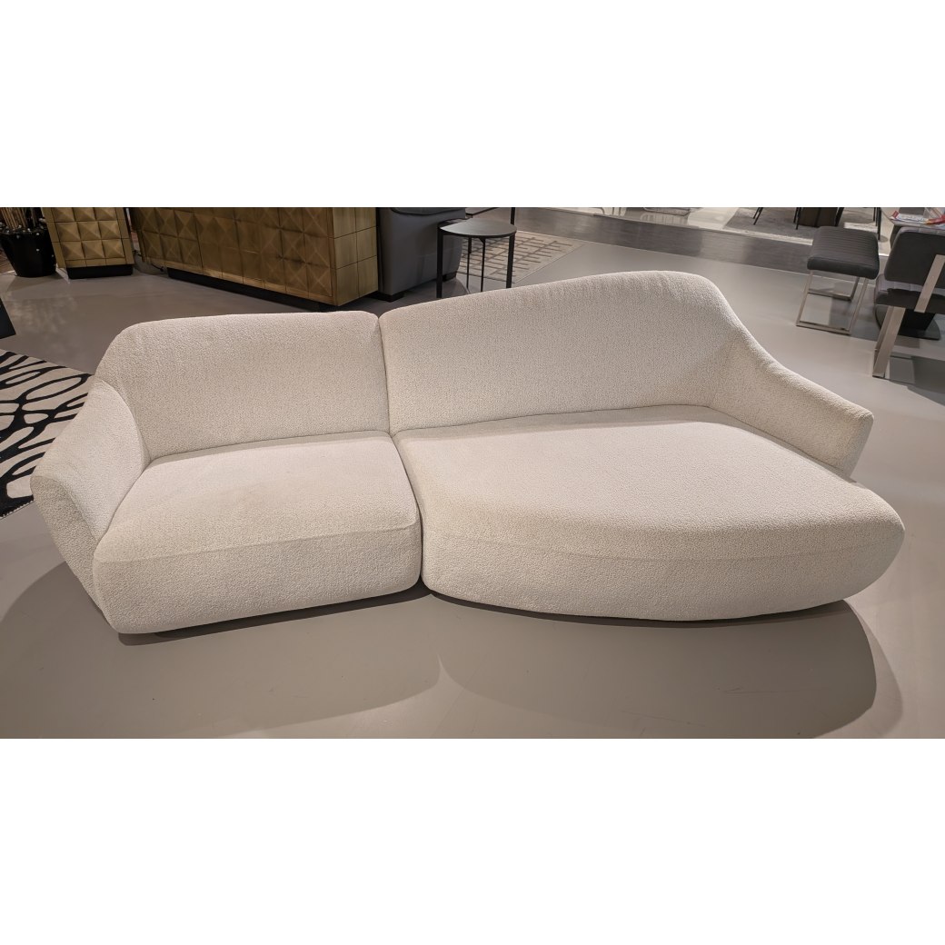 Rom 282cm Curve Sofa With Chaise Right & Terminal Left Rom 282cm Curve Sofa With Chaise Right & Terminal Left