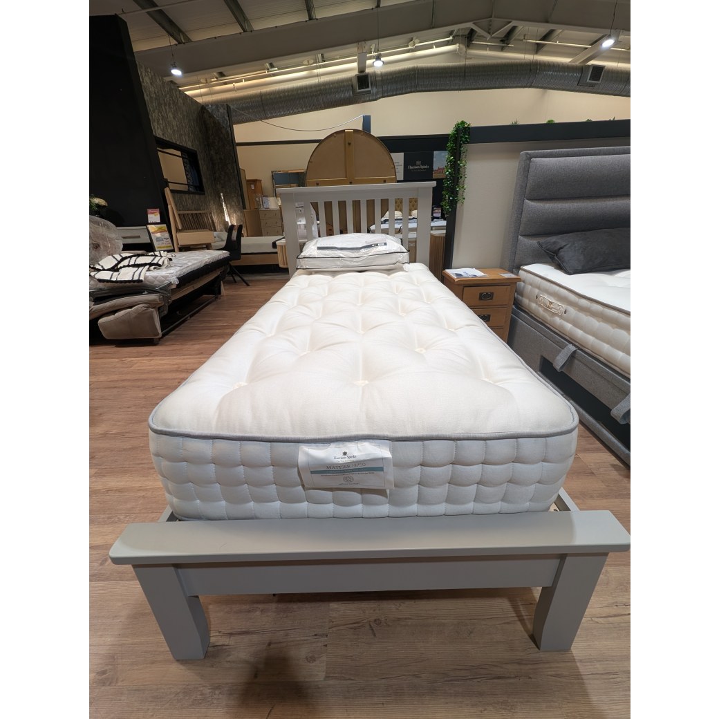 Single Bed Package, Hockly Bedframe, Harrison Matisse 13750 Mattress & Pillow Single Bed Package, Hockly Bedframe, Harrison Matisse 13750 Mattress & Pillow