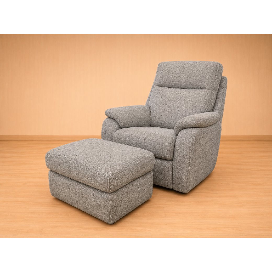 G-Plan Kingsbury Power Recliner Chair w/ Headrest & Lumber & Storage Footstall G-Plan Kingsbury Power Recliner Chair w/ Headrest & Lumber & Storage Footstall