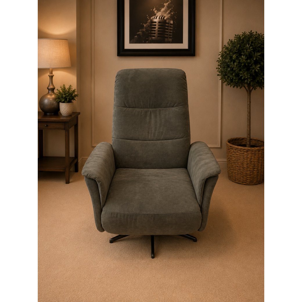 Hjort-Knudsen- Safron Power Recliner Chair in Fabric Hjort-Knudsen- Safron Power Recliner Chair in Fabric