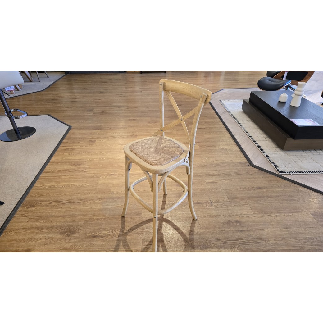 Cafe Barstool Oak/Rattan (5 Available) Cafe Barstool Oak/Rattan (5 Available)