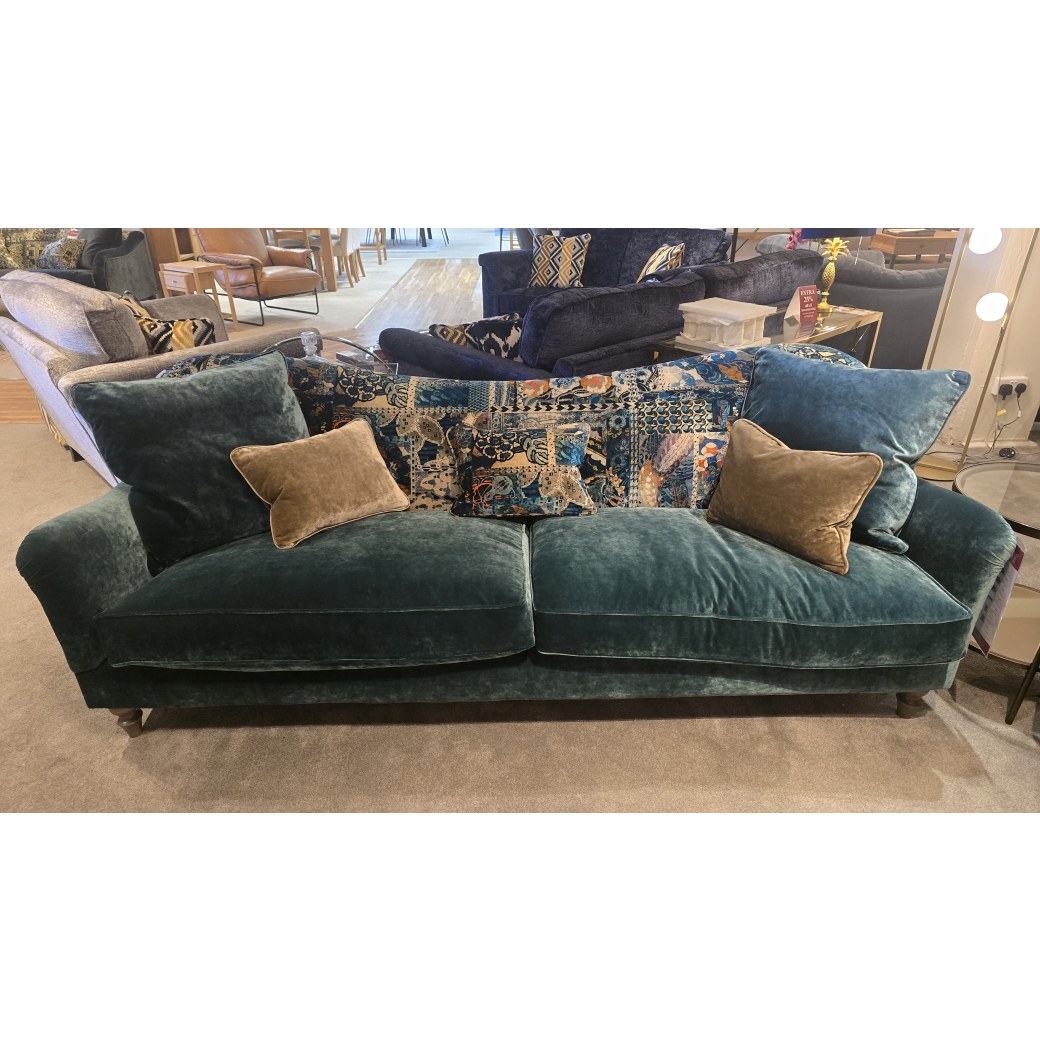 Spink & Edgar Tiffany Grand Sofa with Scatters Spink & Edgar Tiffany Grand Sofa with Scatters