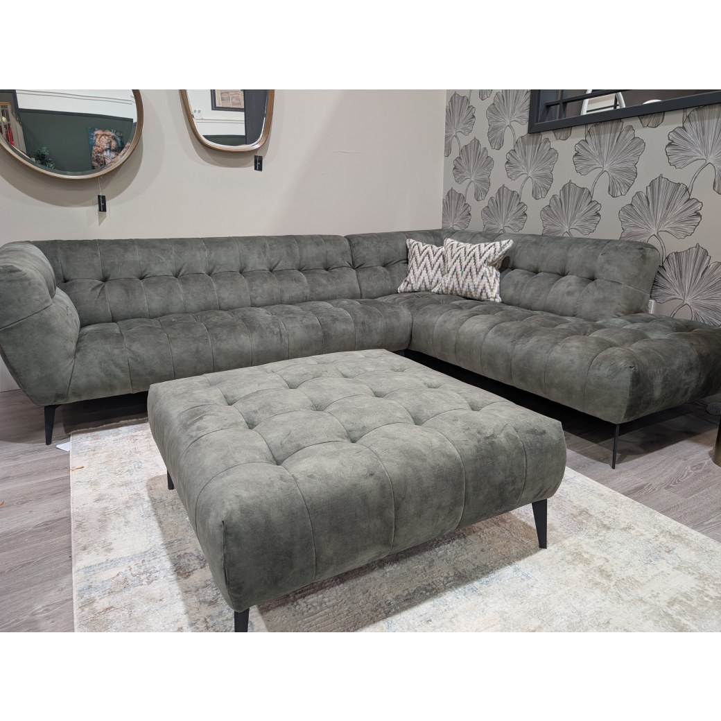 Giorgia, RHF Chaise with Corner, Armchair & Footstool Giorgia, RHF Chaise with Corner, Armchair & Footstool