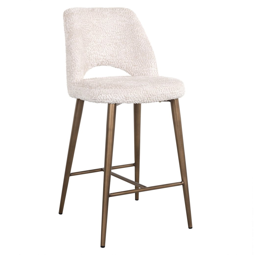 Delphine Lovely Cream Counter Stool Delphine Lovely Cream Counter Stool