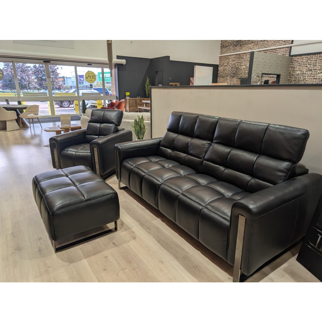 Viviana 3-Seater, Chair & Footstool Viviana 3-Seater, Chair & Footstool