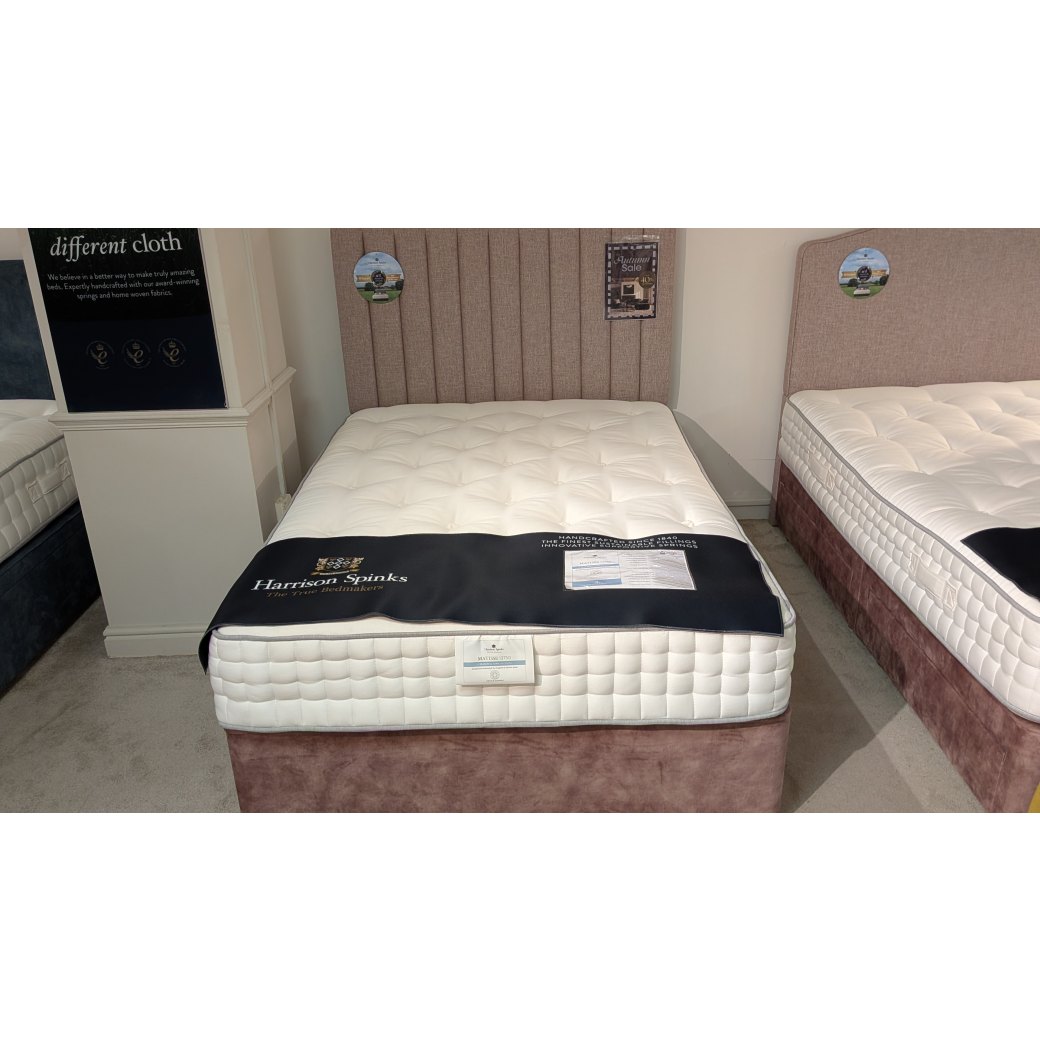 Harrison Double Matisse 13750 Mattress With Pocket Sprung Base & Florence Headboard Harrison Double Matisse 13750 Mattress With Pocket Sprung Base & Florence Headboard