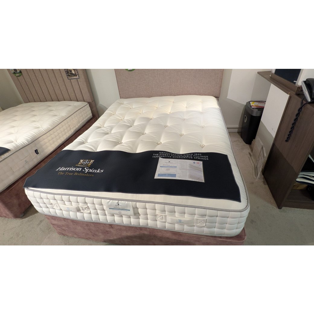 Harrison King Size Matisse 13750 Mattress With Pocket Sprung Base & Sudeley Headboard Harrison King Size Matisse 13750 Mattress With Pocket Sprung Base & Sudeley Headboard