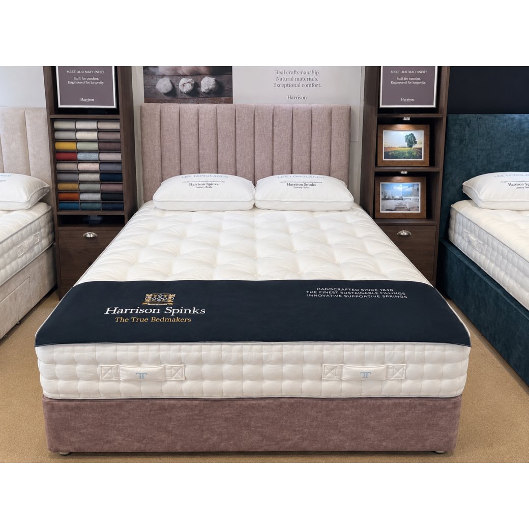 Harrison Spinks 5'0 Matisse 13750 Mattress Florence Headboard Divan Base Harrison Spinks 5'0 Matisse 13750 Mattress Florence Headboard Divan Base