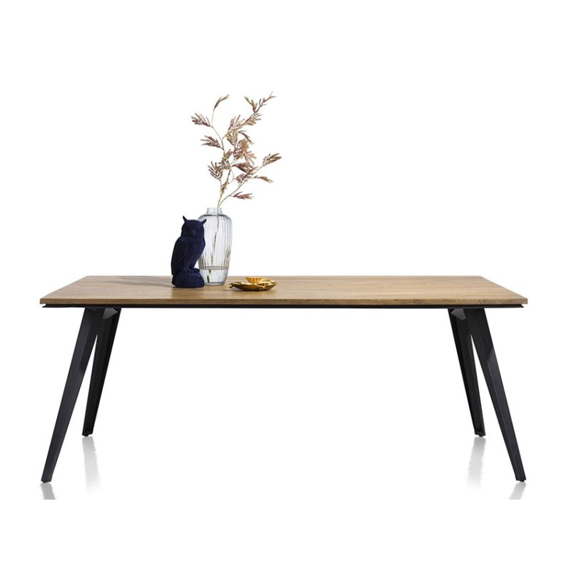 Lee Longlands Habufa City Industrial Dining Table (2m x 1m) Spacio