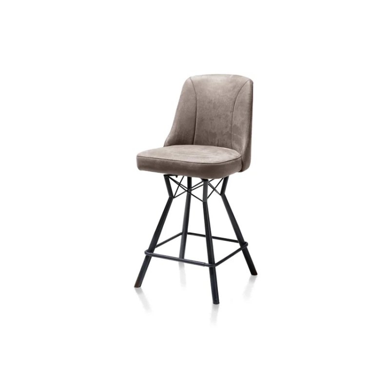 Habufa Eefje Taupe Barstool Habufa Eefje Taupe Barstool