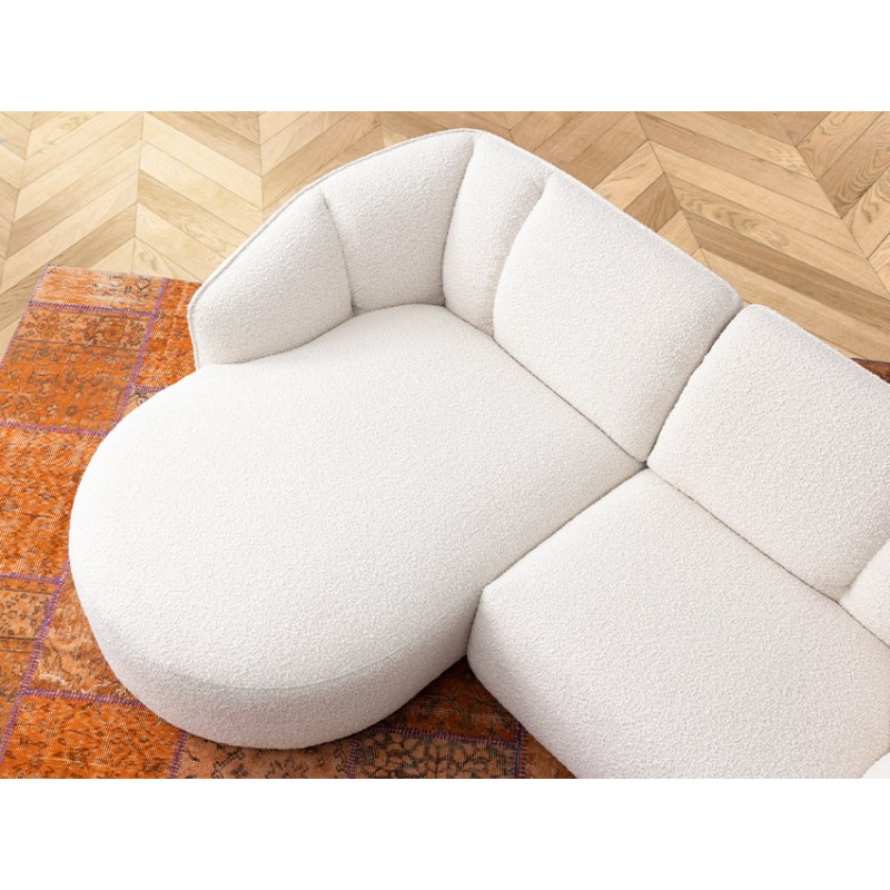 Pebble Modern LHF Chaise Corner Sofa | Lee Longlands