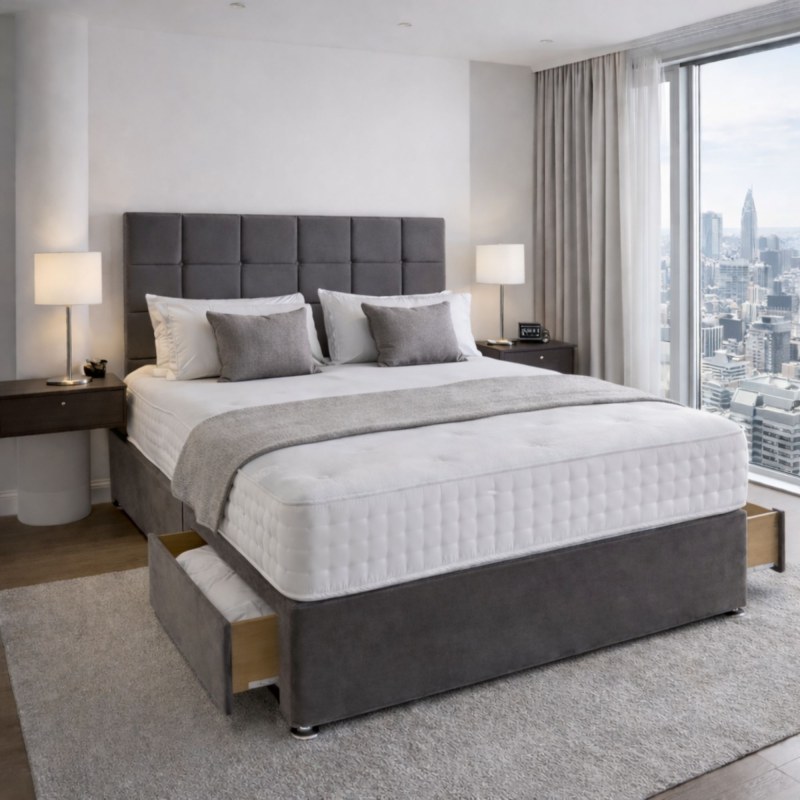 Royston 2000 Small Double Mattress & Divan Base Set Royston 2000 Small Double Mattress & Divan Base Set