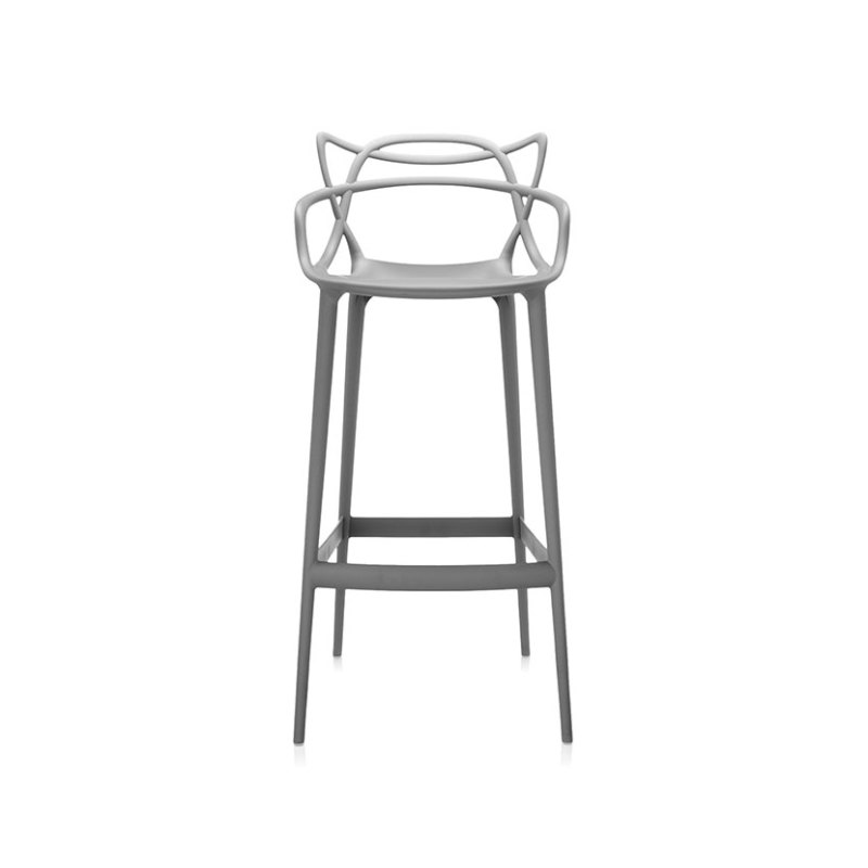 Kartell Masters by Phillippe Starck Stool H.75 Grey Kartell Masters by Phillippe Starck Stool H.75 Grey