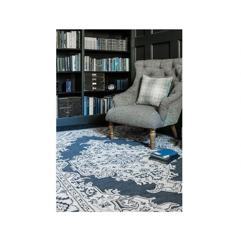 Bronte Shadow Rug | Modern Persian-Inspired Distress Design - Lee Longlands