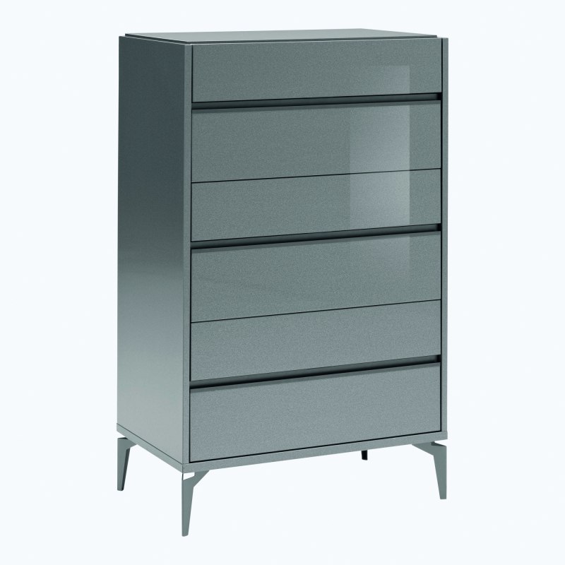 Alf Italia Gray Bedroom 6 Drawer Chest Alf Italia Gray Bedroom 6 Drawer Chest