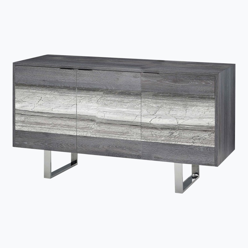 Stone International Hansetta 3 Door Sideboard Stone International Hansetta 3 Door Sideboard