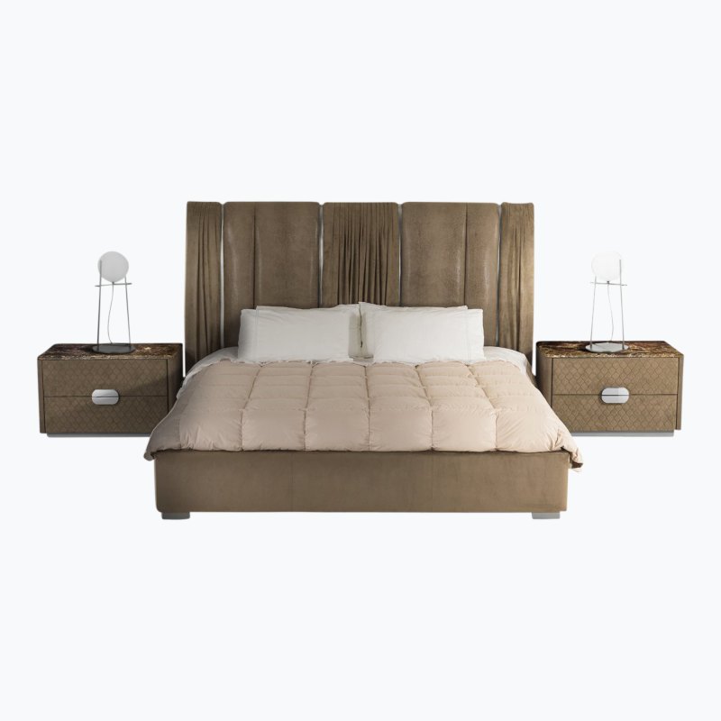 Stone International Waldorf 210cm x 150cm Upholstered Bed Stone International Waldorf 210cm x 150cm Upholstered Bed