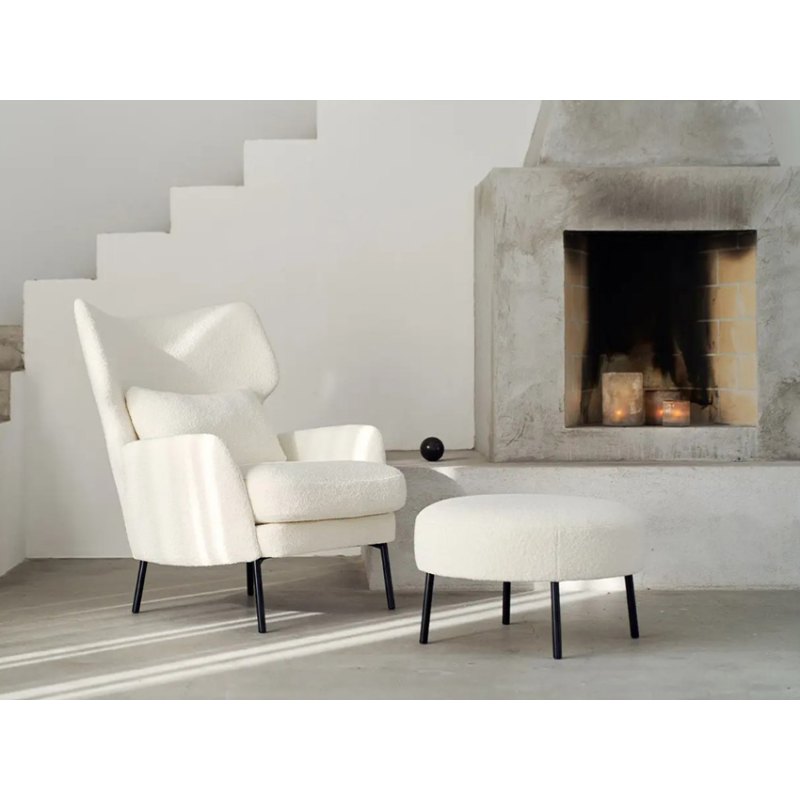 Sits Alex Fabric Footstool Sits Alex Fabric Footstool