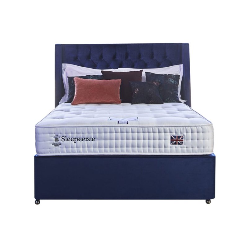 Sleepeezee Shaftesbury 2600 Single Platform Top Divan Bed Set Sleepeezee Shaftesbury 2600 Single Platform Top Divan Bed Set