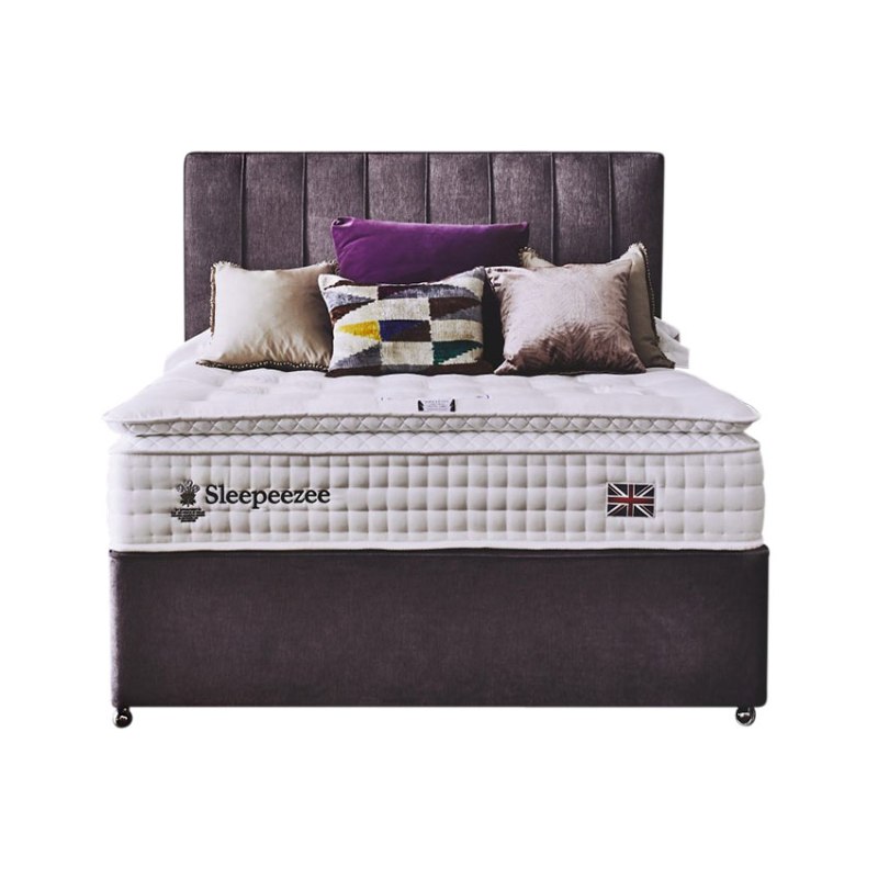 Sleepeezee Portobello 3200 Single Platform Top Divan Bed Set Sleepeezee Portobello 3200 Single Platform Top Divan Bed Set