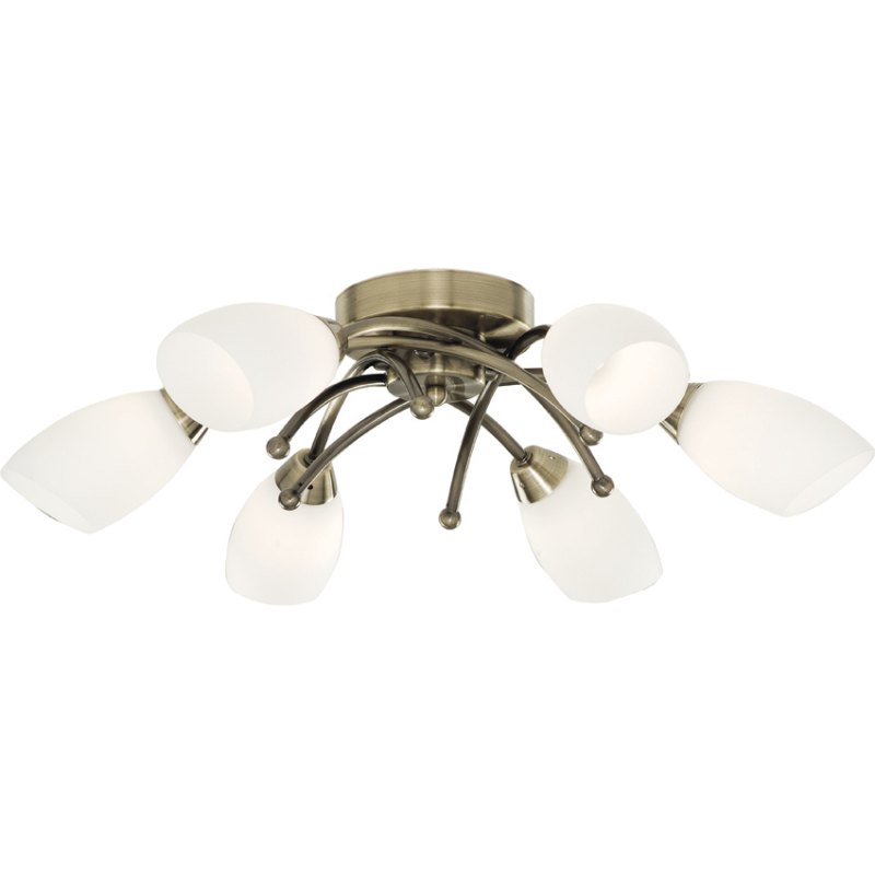 Opera Antique Brass Ceiling Light Opera Antique Brass Ceiling Light