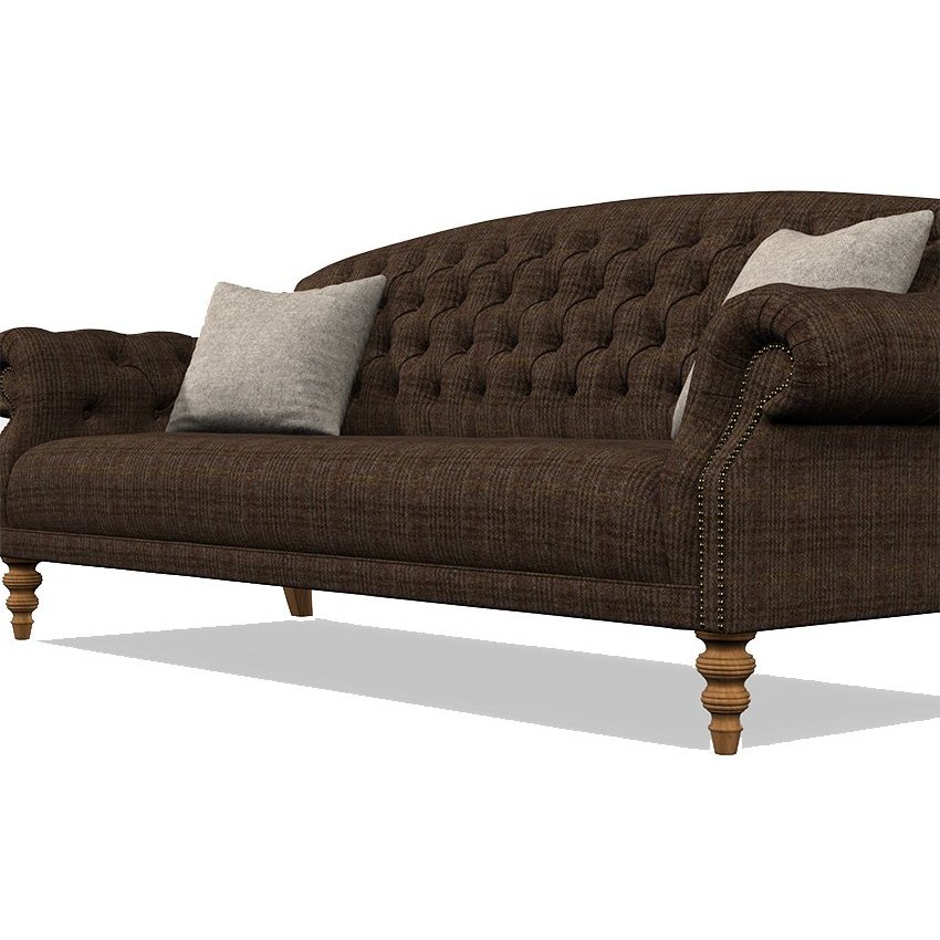 Arbroath Harris Tweed Grand Sofa - Tetrad | Lee Longlands