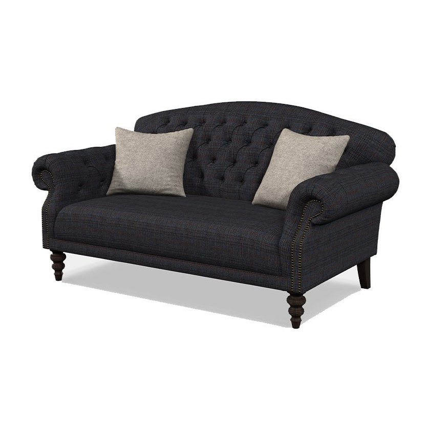 Tetrad Arbroath Harris Tweed Petit Sofa - Elegant Comfort in Oban Iris ...
