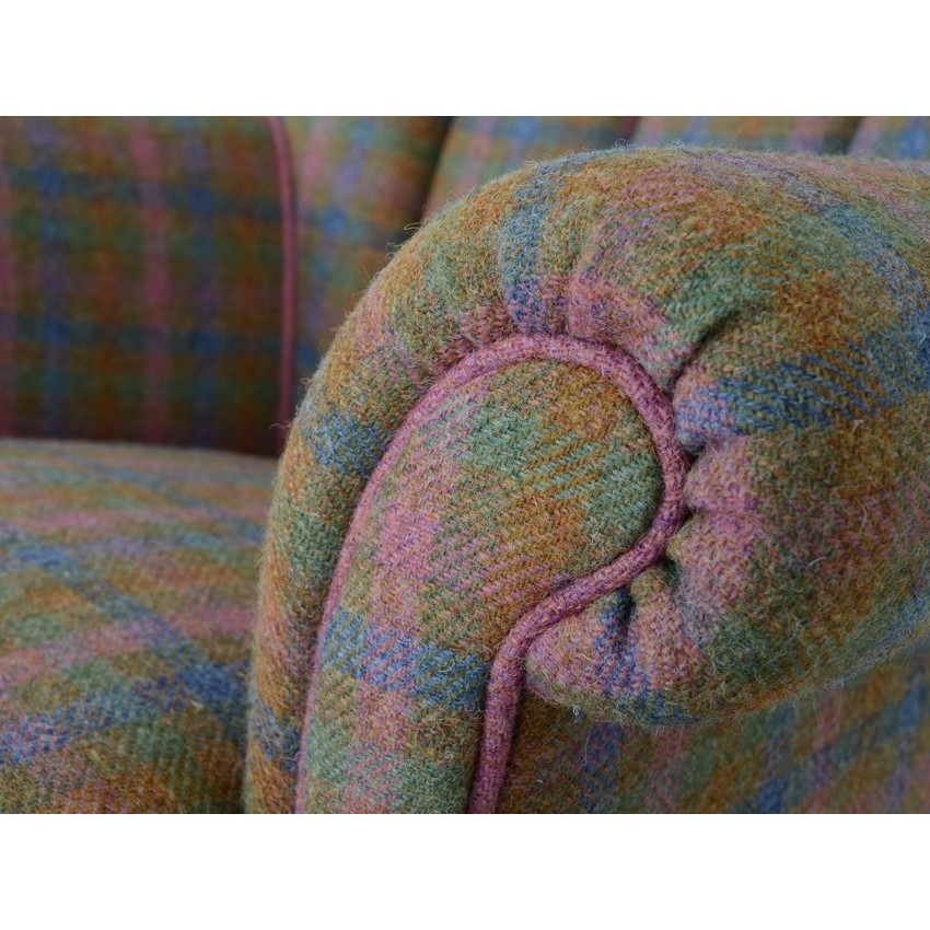 Tetrad Harris Tweed Regent Wing Chair - Lee Longlands