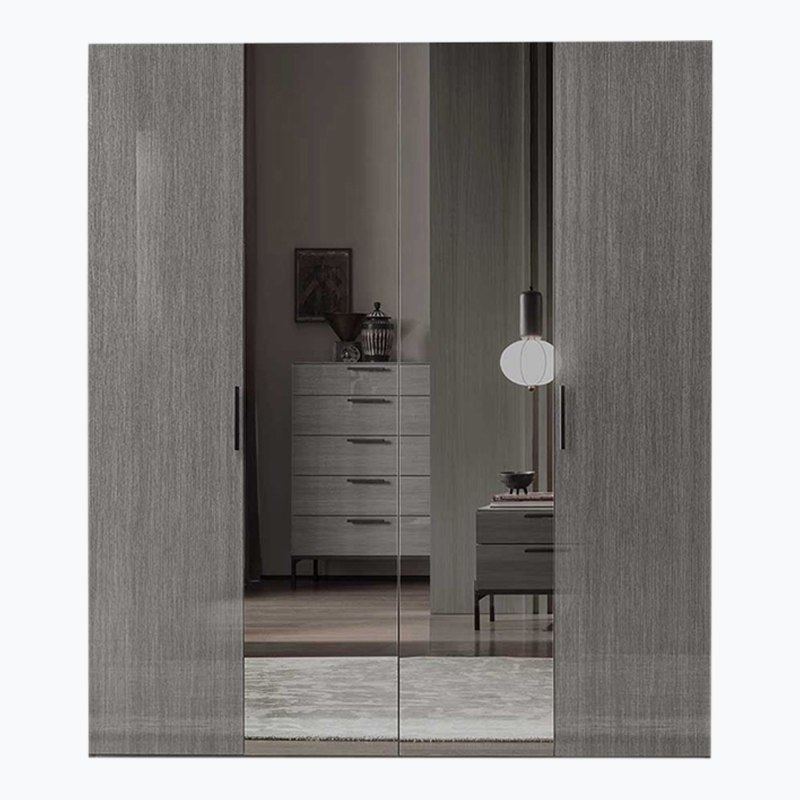 Alf Italia Sotomura Bedroom 4 Door Mirrored Wardrobe Alf Italia Sotomura Bedroom 4 Door Mirrored Wardrobe