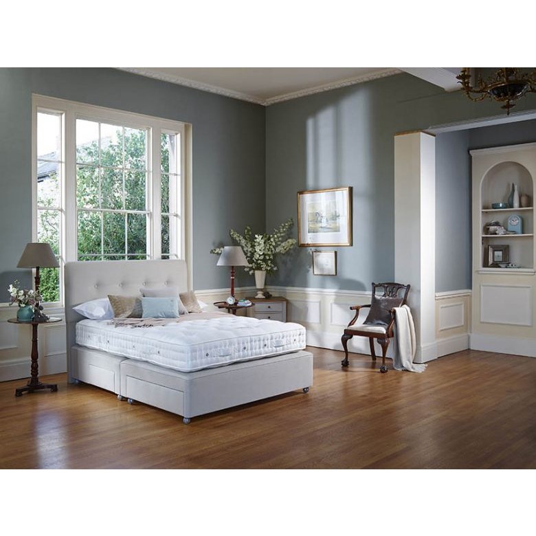 Vispring Herald Superb 60 Super King Divan Base & Mattress Lee Longlands