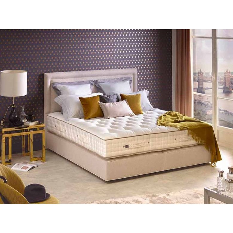 Vispring Tiara Superb Single Divan Bed Base & Mattress Vispring Tiara Superb Single Divan Bed Base & Mattress