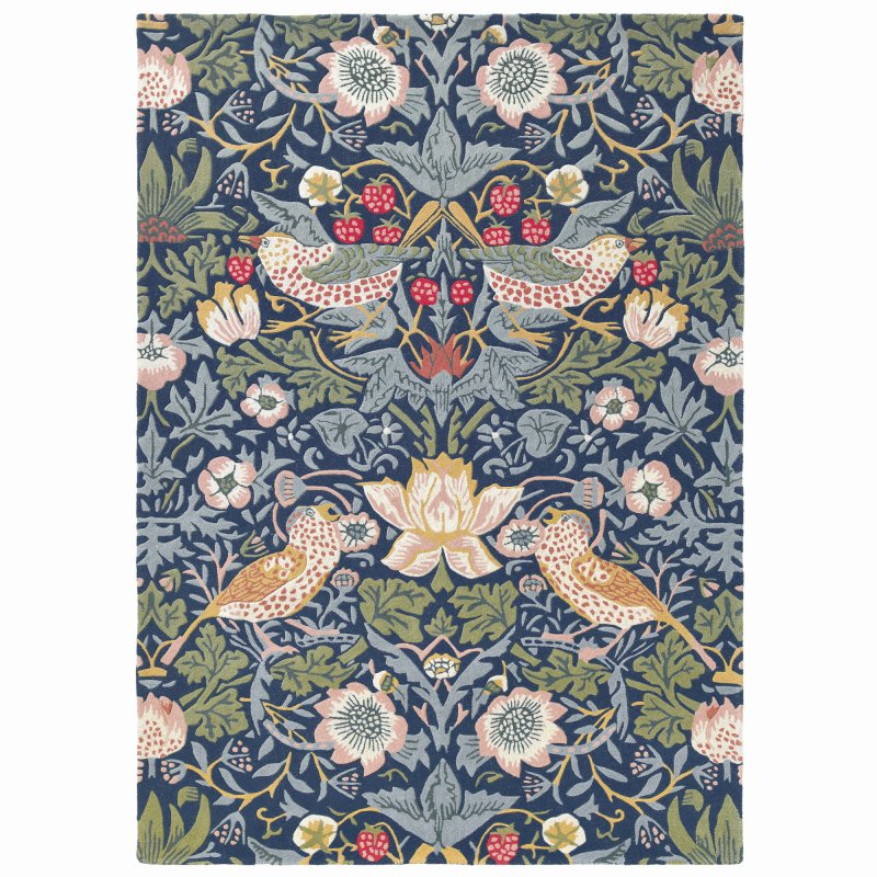 Morris & Co. Strawberry Thief Rug, 200x280cm Morris & Co. Strawberry Thief Rug, 200x280cm