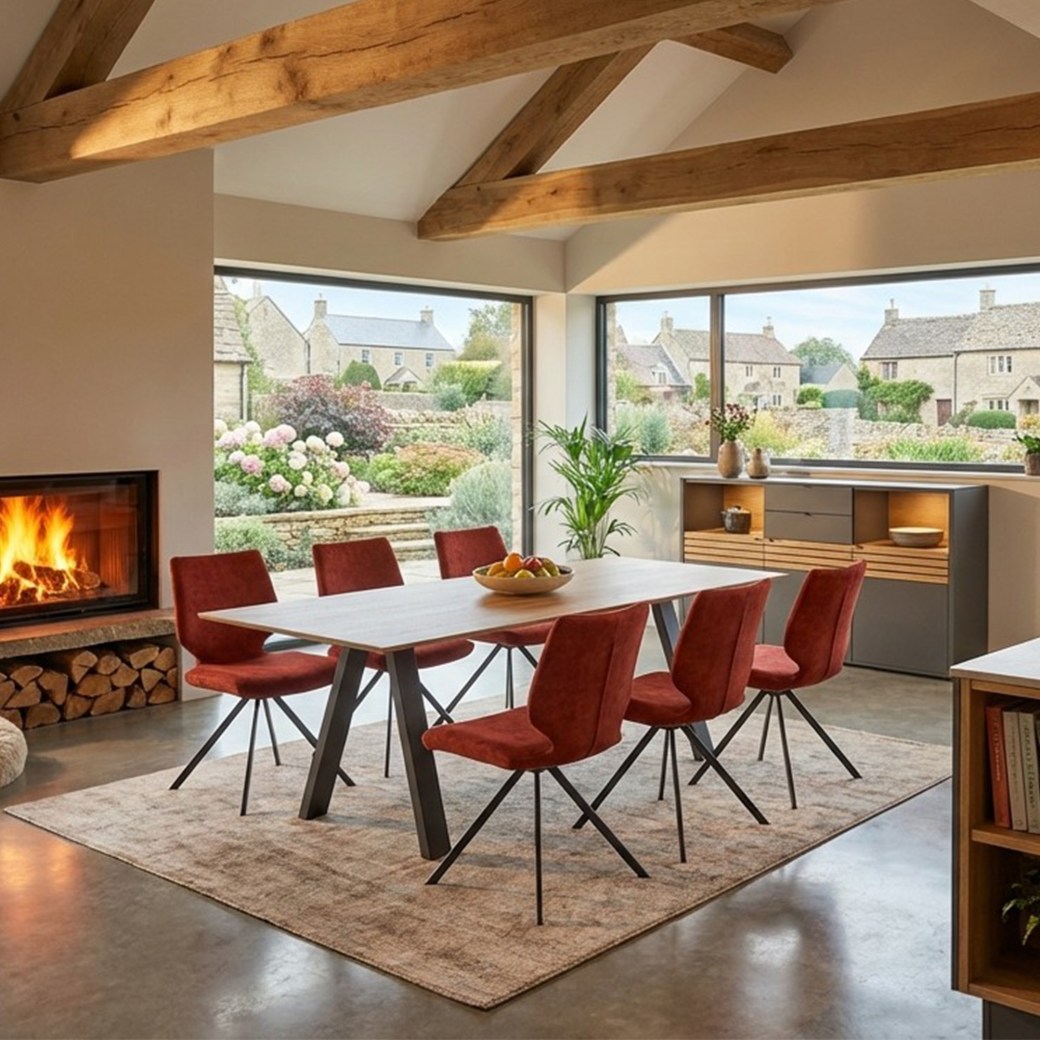 Venjakob ET158 Klu Decor 1.9m Fixed Dining Table - Lee Longlands