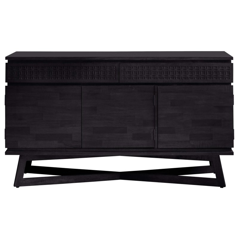 Gallery Direct Boho Sideboard, Black Gallery Direct Boho Sideboard, Black