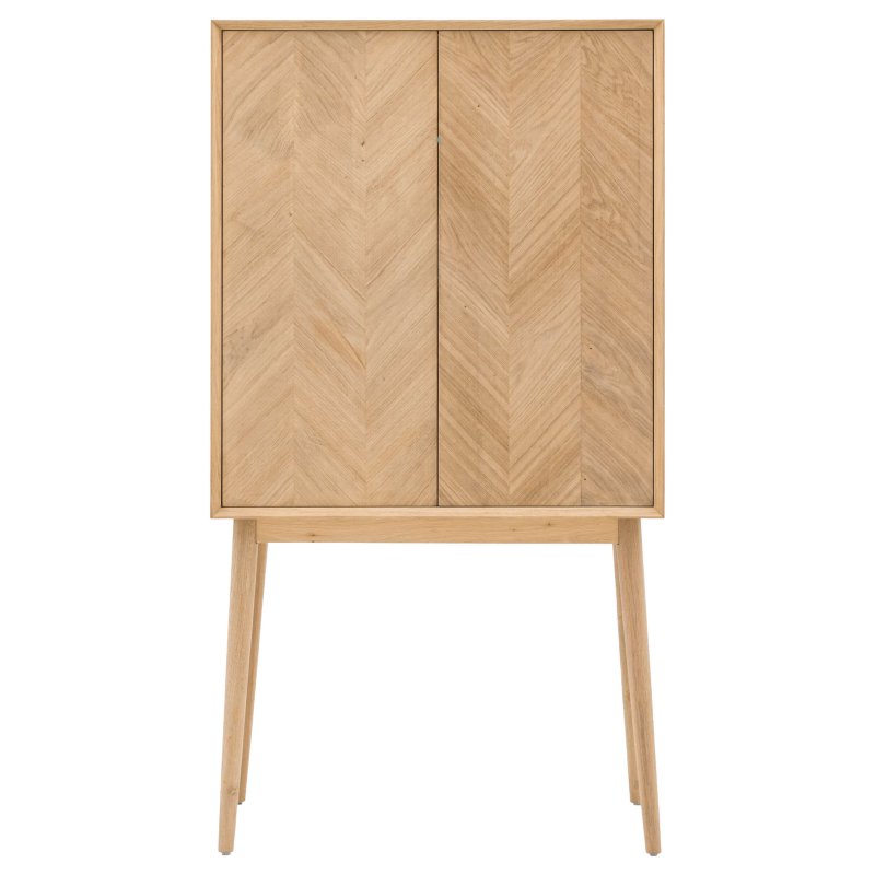 Gallery Direct Milano Cocktail Cabinet Gallery Direct Milano Cocktail Cabinet