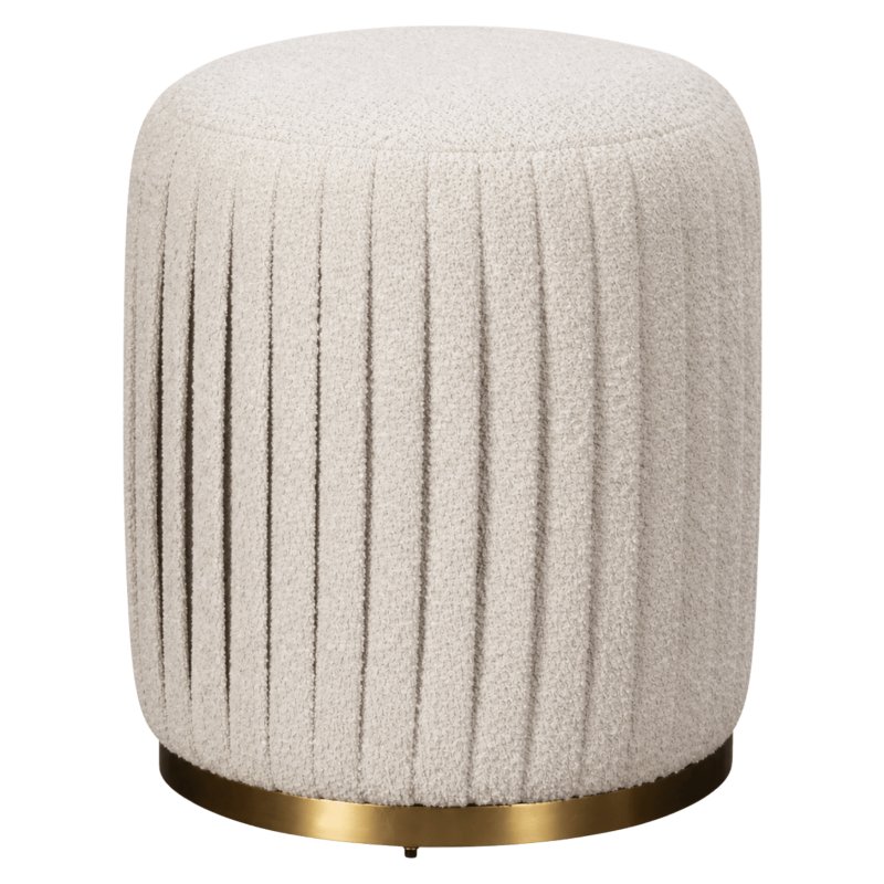 Raffi Bedroom Pleated Stool Raffi Bedroom Pleated Stool