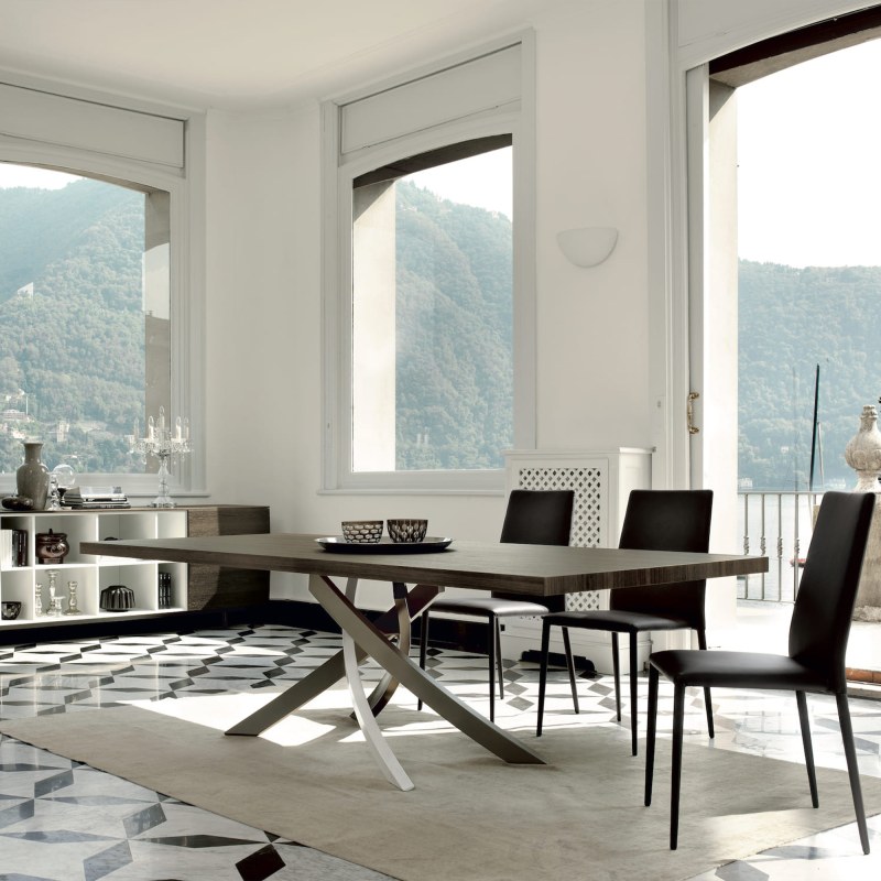 Bontempi Artistico 250cm Fixed Rectangular Dining Table Bontempi Artistico 250cm Fixed Rectangular Dining Table