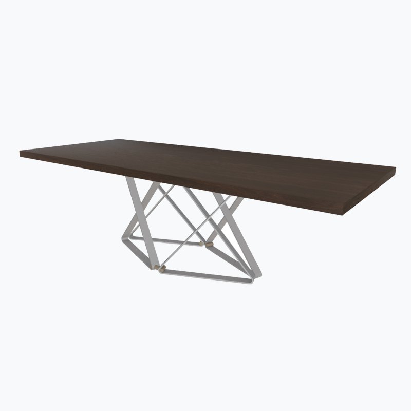 Bontempi Delta Rectangular Fix Dining Table 2.5M Bontempi Delta Rectangular Fix Dining Table 2.5M