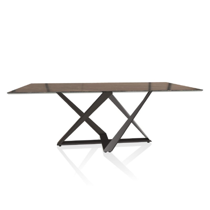 Bontempi Millennium 200cm Fix Rectangle Table Bontempi Millennium 200cm Fix Rectangle Table