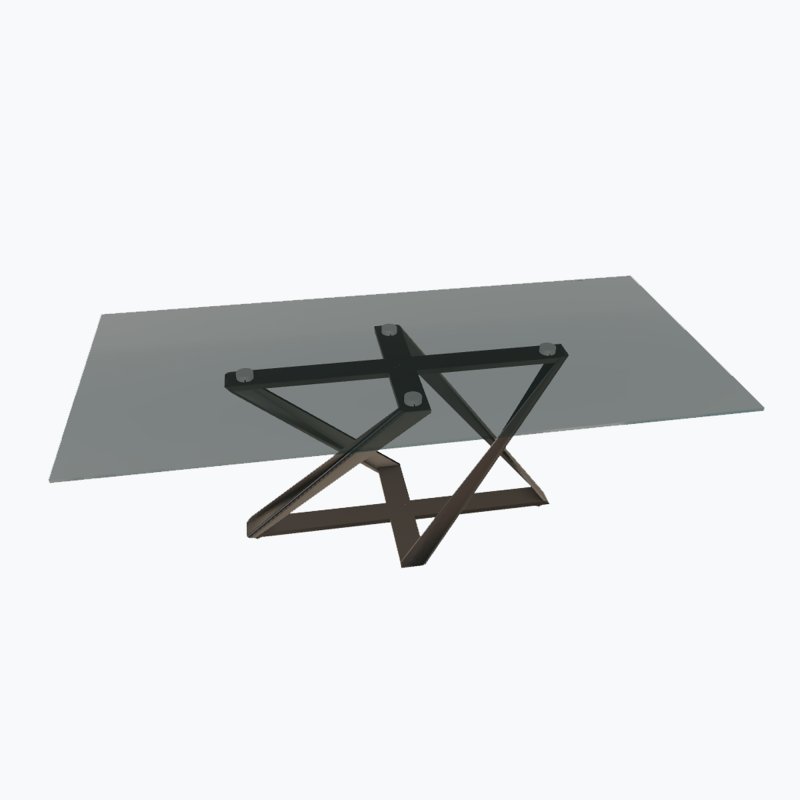 Bontempi Millennium Rectangular Fix Dining Table 2.2M Bontempi Millennium Rectangular Fix Dining Table 2.2M