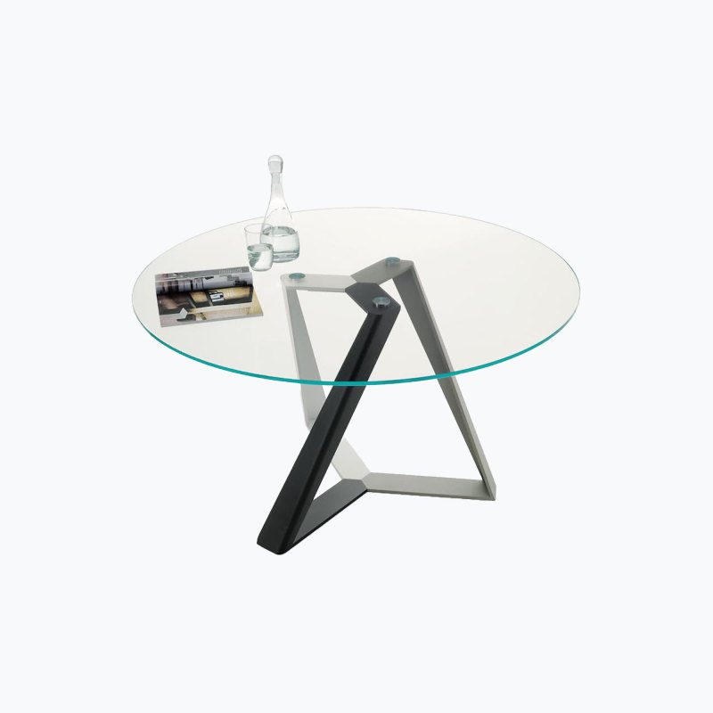 Bontempi Millennium Round Fix Dining Table 150cm Bontempi Millennium Round Fix Dining Table 150cm