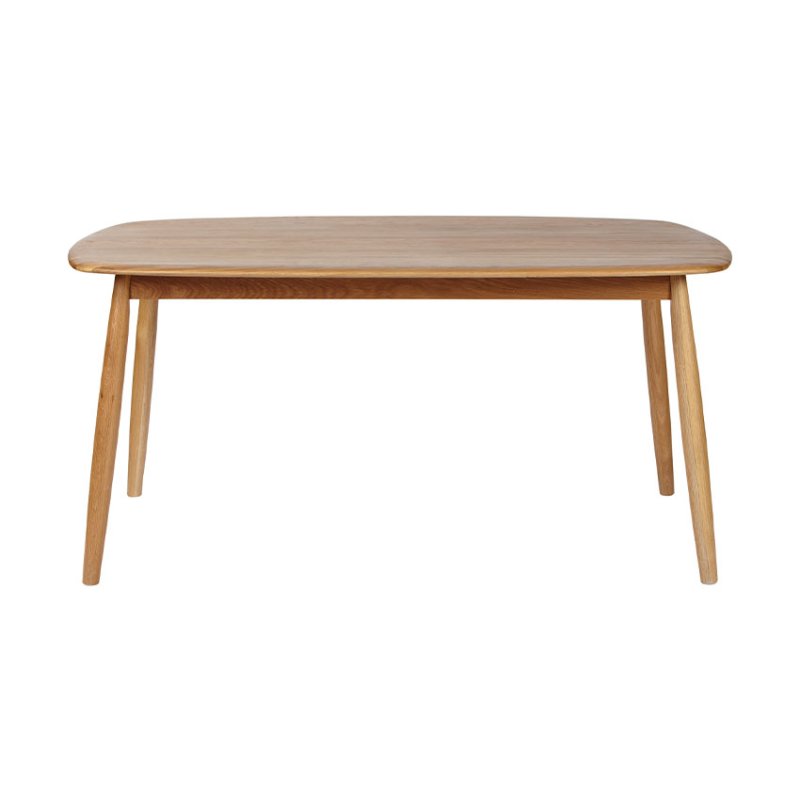 Malin Mid Century Modern Oak Dining Table 160cm Malin Mid Century Modern Oak Dining Table 160cm