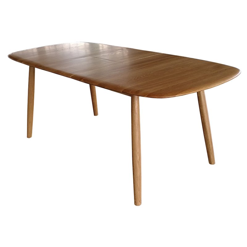 Malin Dining Mid Century Modern Extending Oak Dining Table 160-200cm Malin Dining Mid Century Modern Extending Oak Dining Table 160-200cm