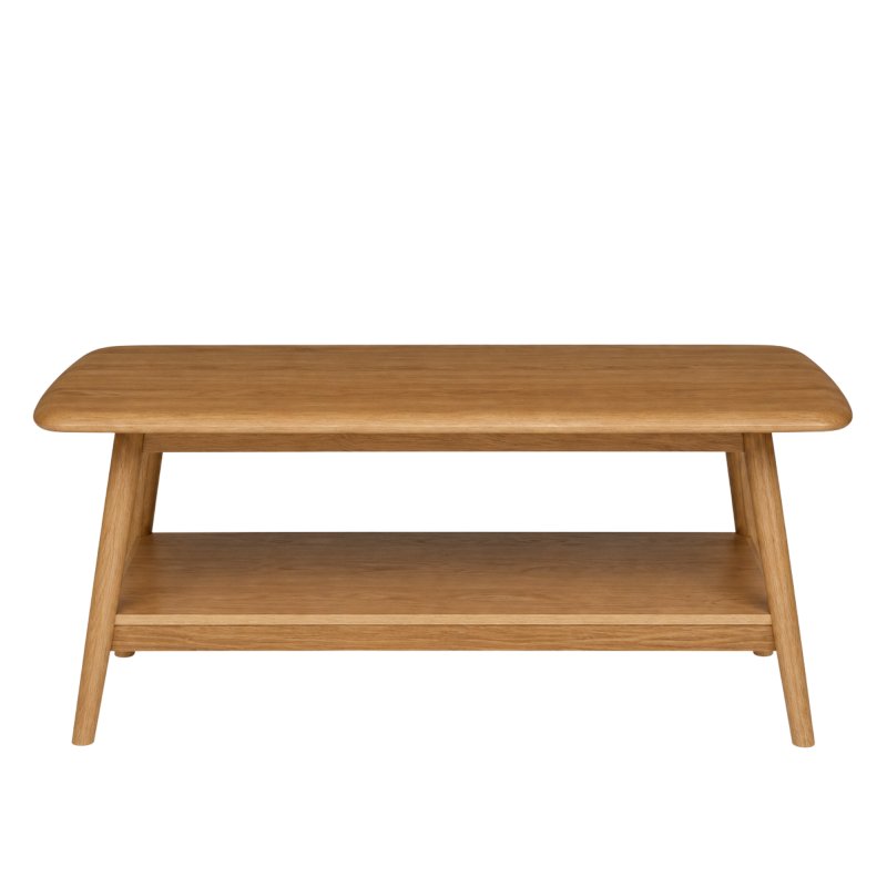 Malin Mid Century Modern Oak Coffee Table Malin Mid Century Modern Oak Coffee Table
