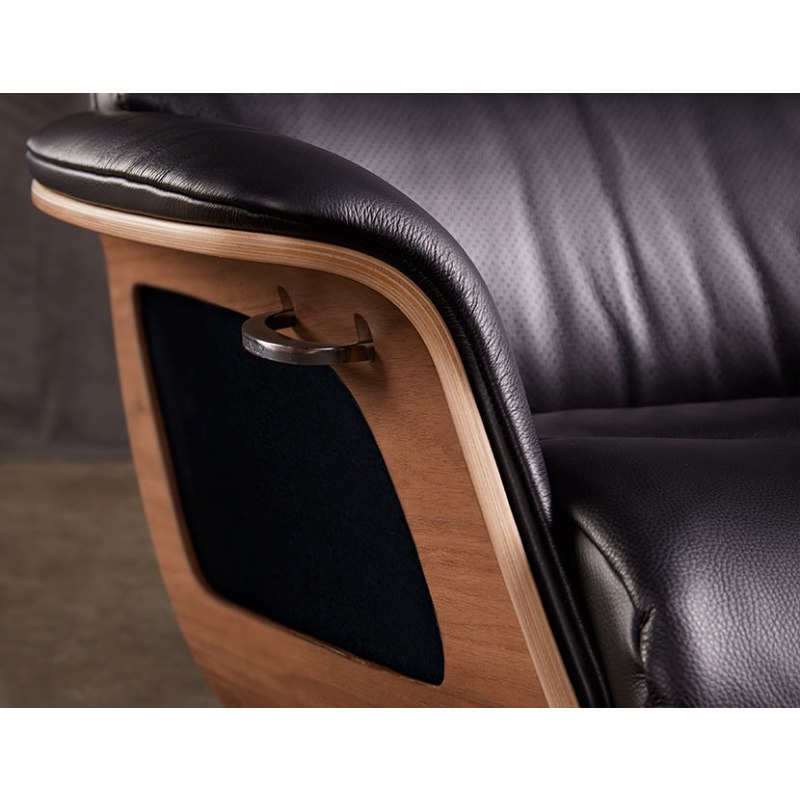 Clement Manual Chair W/ Wood Arms - Lee Longlands