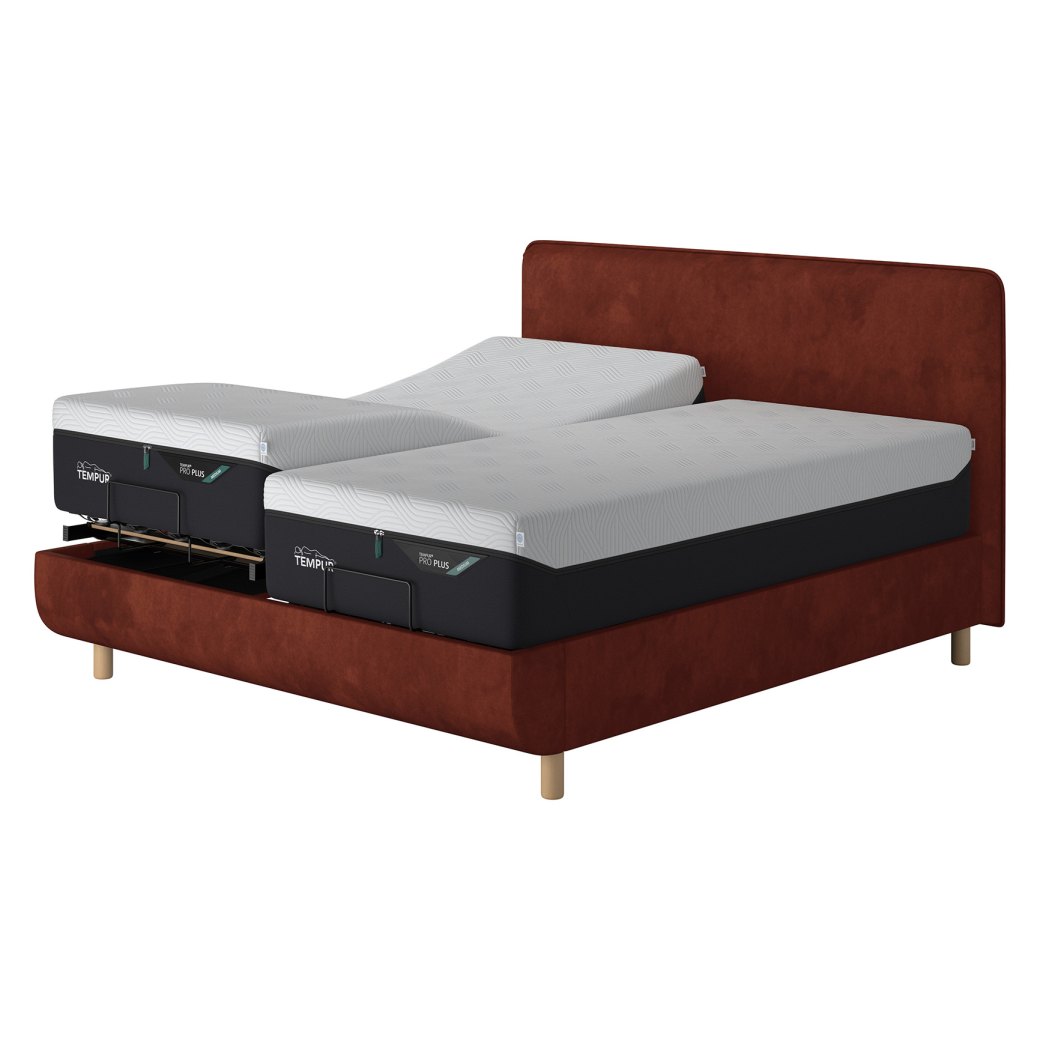 Tempur Arc King Adjustable Disc Divan Bed Base - Form Headboard Tempur Arc King Adjustable Disc Divan Bed Base - Form Headboard